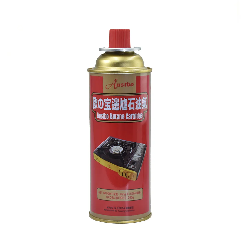 邊爐氣 Austbo Butane Cartridge 250g 【必須到店取；Must pick up at our stores】