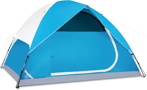 1/2/4/5/6 Person Dome Tents for Camping, Lightweight Portable Backpacking Tent, Small Easy Set Up Outdoor Waterproof Camping Hiking Tent for Adults