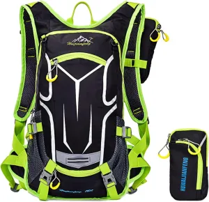18L Cycling Rucksack Lightweight Bike Backpack Running Daypack for Fitness Hiking Climbing Camping Skiing Biking Trekking