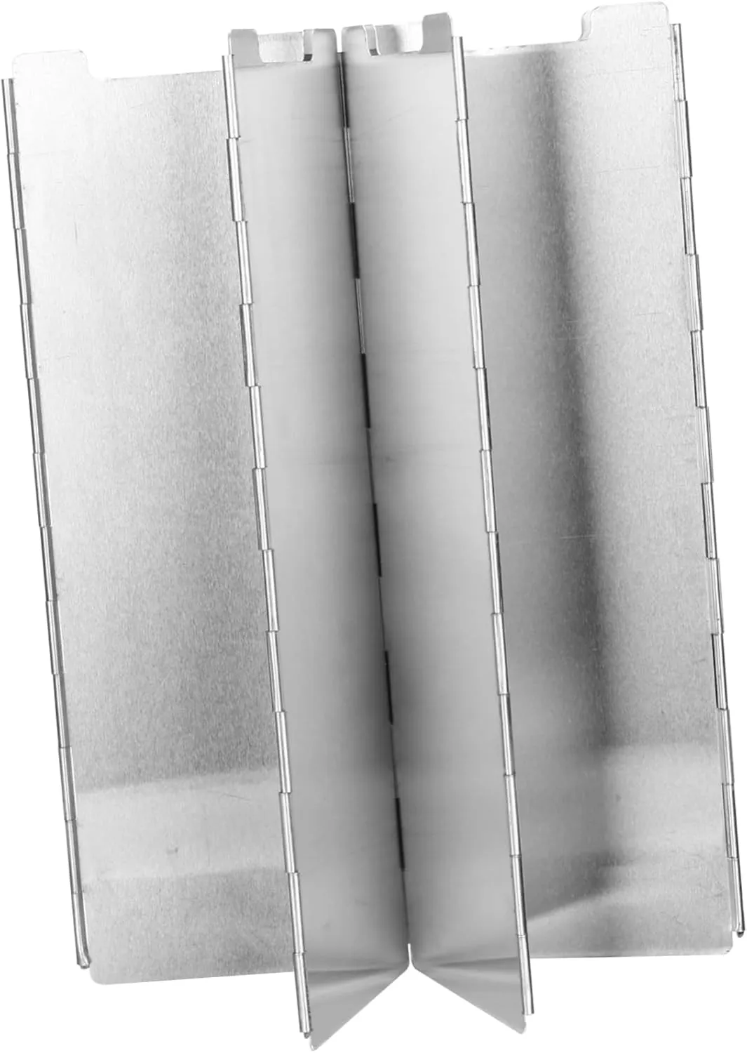 1Pc Folding Aluminum Alloy Windshield for Camping Sturdy Outdoor Stove Wind Protection Portable Hearth Shield for BBQ and Outdoor Cooking