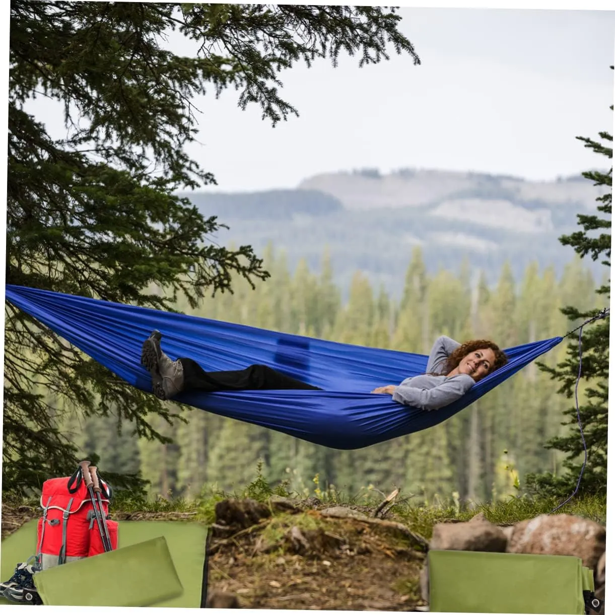 1pc Outdoor Ground Mat Oxford Cloth Camping Tent Blanket Portable Picnic Beach Mat for Hiking Uv Lightweight Army Green