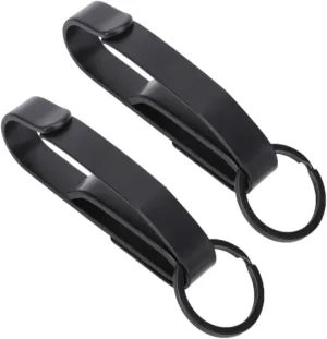 2PCS Belt Buckle, Hanging Buckle Key Rings Water Bottle Holder for Backpack Outdoor Hanging Buckle for Outdoor Camping Hiking