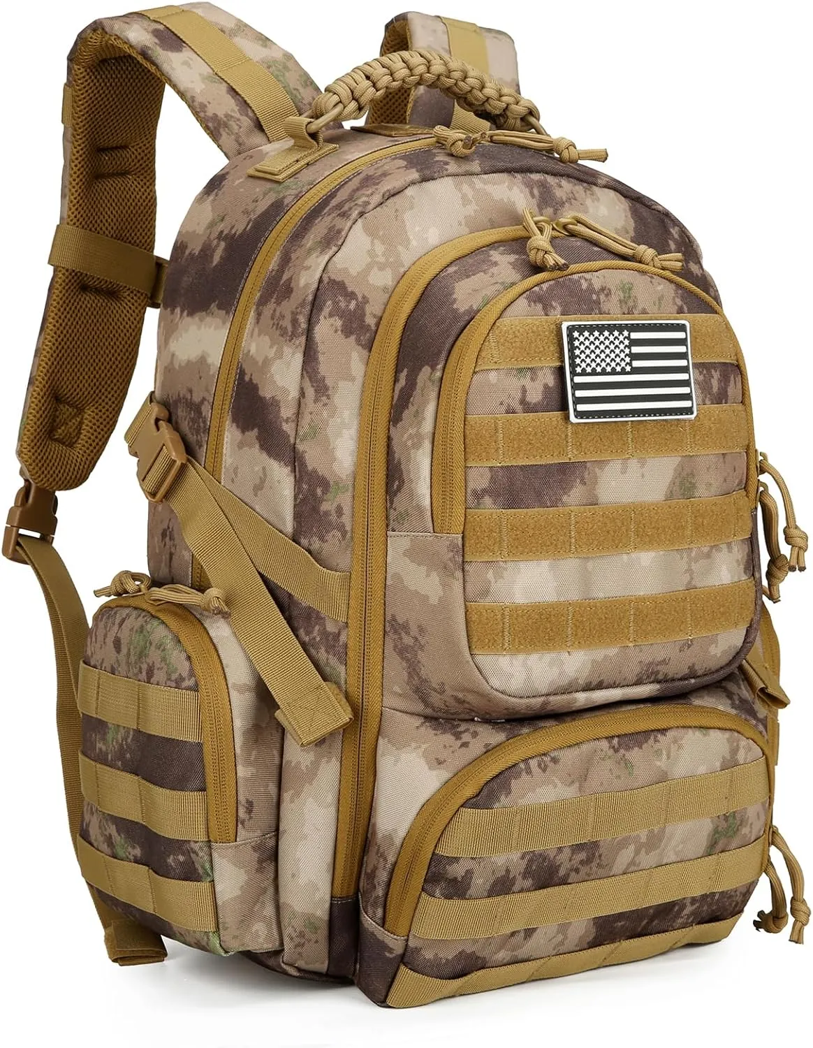 30L Military Tactical Backpack for Men 3 day Assault Pack Molle Backpack Tactical Hiking Rucksack