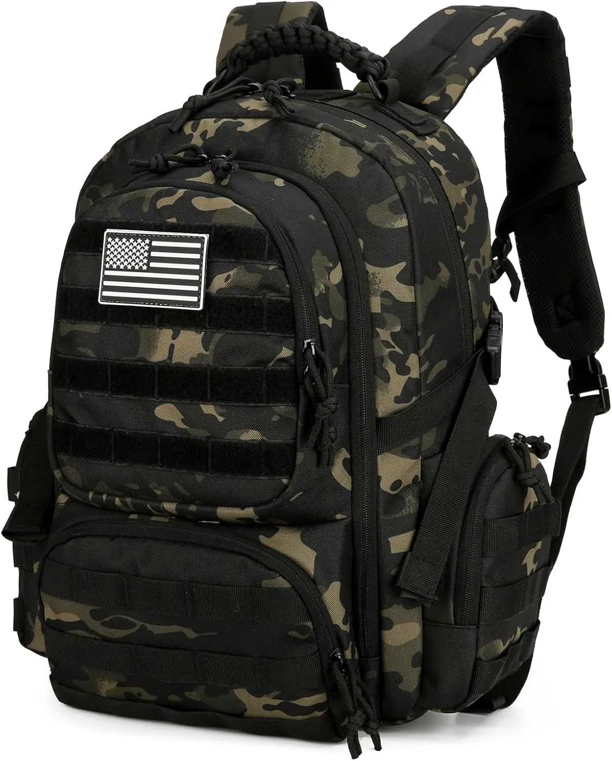 30L Military Tactical Backpack for Men 3 day Assault Pack Molle Backpack Tactical Hiking Rucksack