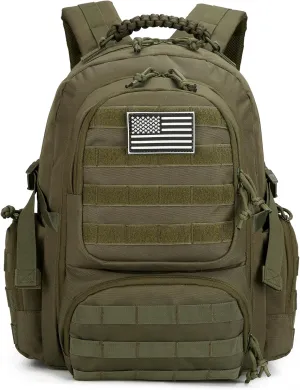 30L Military Tactical Backpack for Men 3 day Assault Pack Molle Backpack Tactical Hiking Rucksack