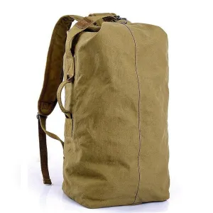 35L Canvas Outdoor Military Backpack