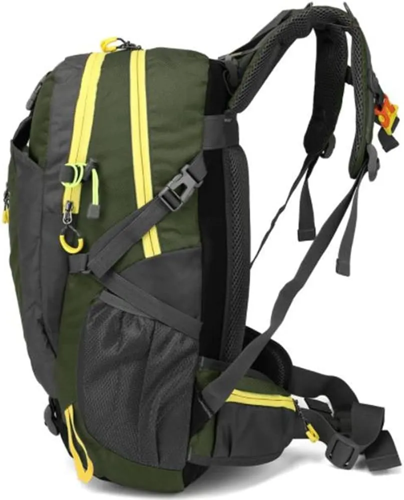 40L Backpack Canvas Daypack Trekking Backpack Camping Hiking Backpacks Outdoor