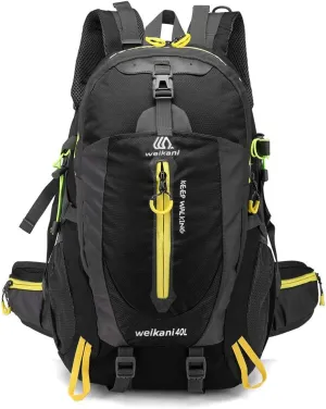 40L Backpack Canvas Daypack Trekking Backpack Camping Hiking Backpacks Outdoor