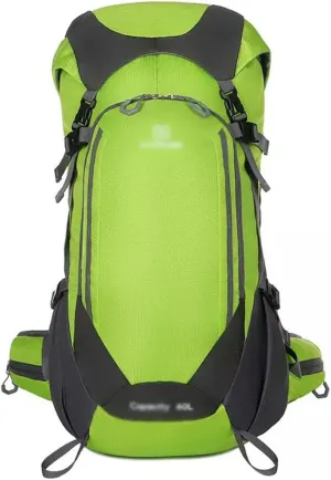 40L Mountaineering Backpack Outdoor Multi Pocket Bag Travel Camping Mountaineering Bag(D)