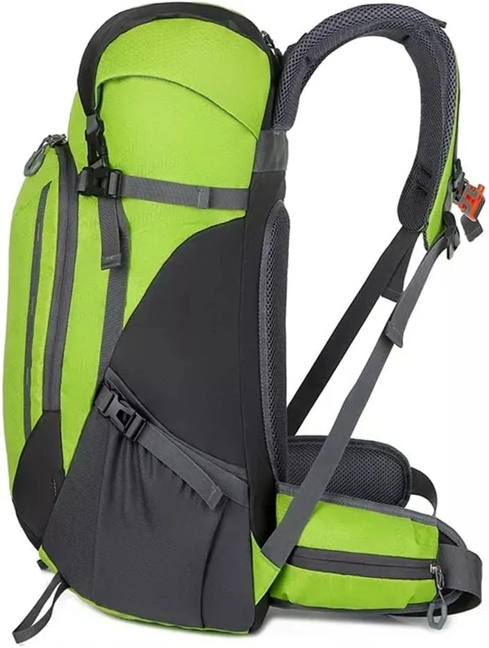 40L Mountaineering Backpack Outdoor Multi Pocket Bag Travel Camping Mountaineering Bag(D)