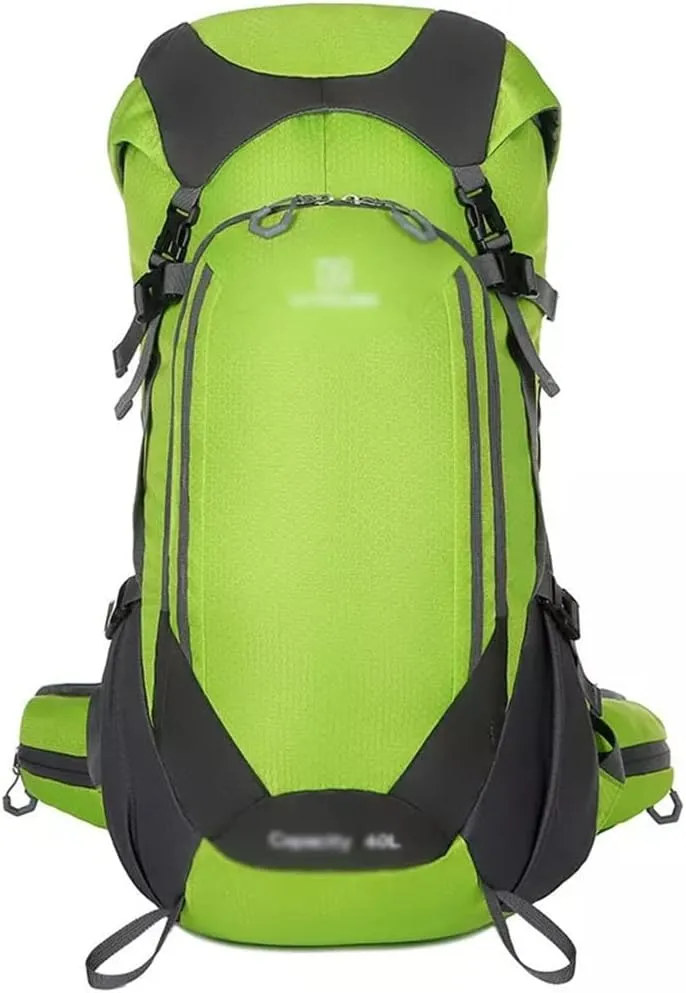 40L Mountaineering Backpack Outdoor Multi Pocket Bag Travel Camping Mountaineering Bag(D)