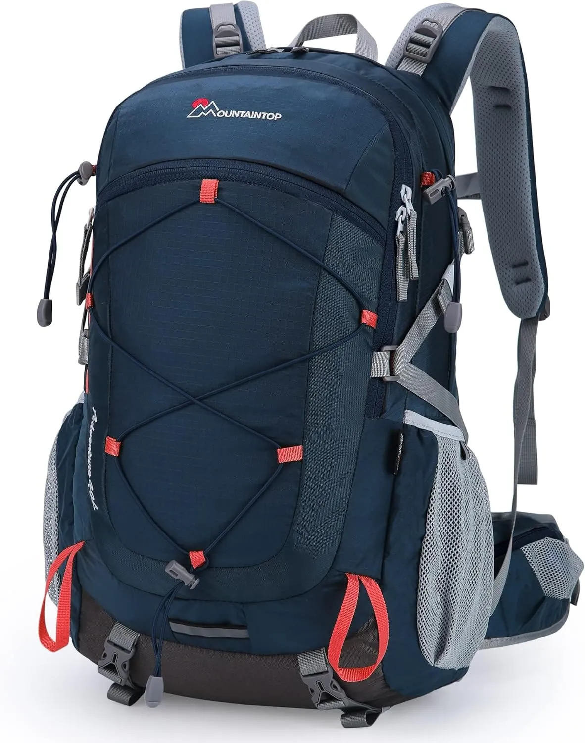 40L MOUNTAINTOP Backpack   Rain Cover: Ultimate Outdoor Comfort