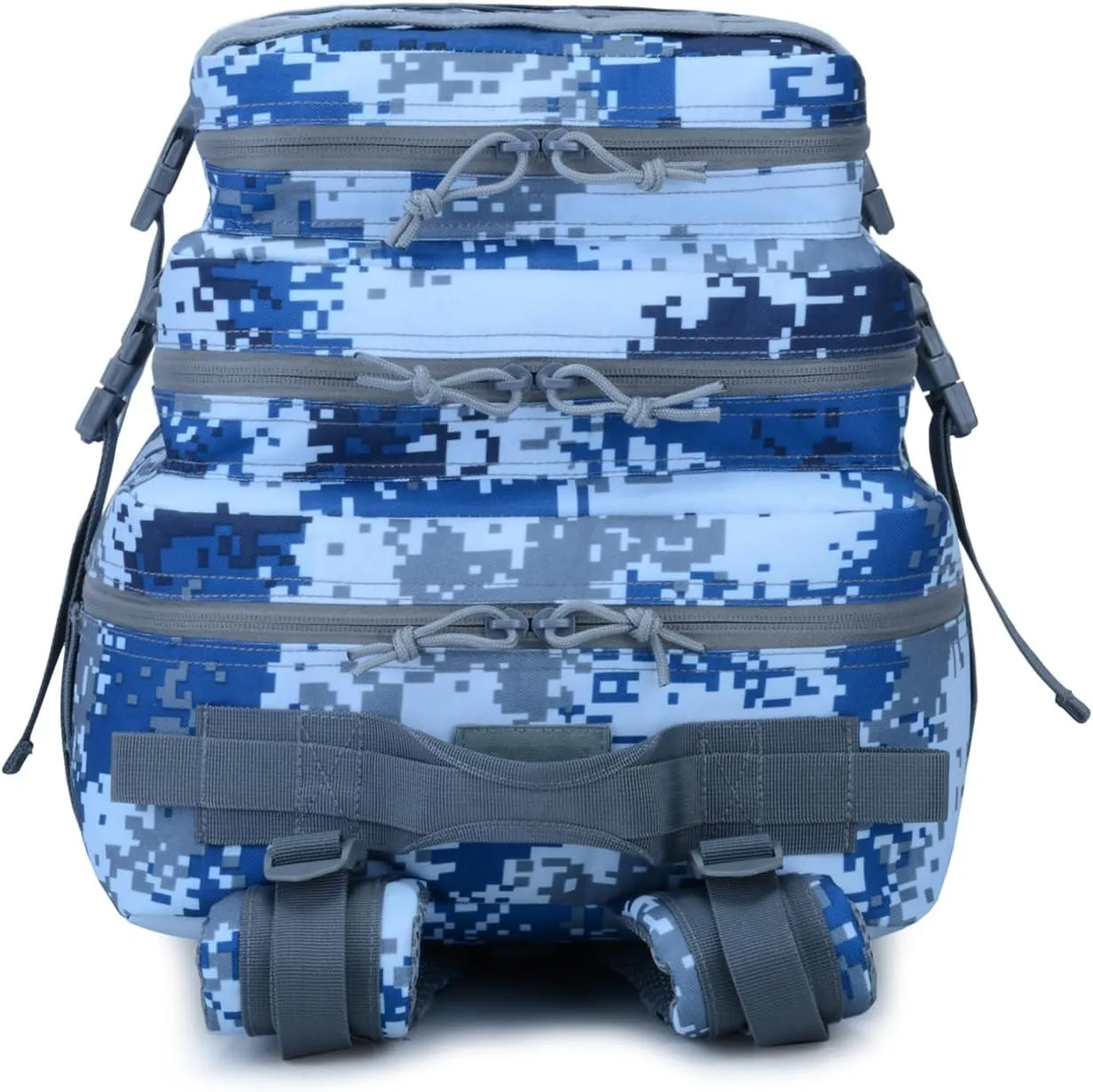45L Military Tactical Backpack for Men & Women Bug Out Bag Assault pack Molle Daypack Hiking Trekking Rucksack(Navy Digital)