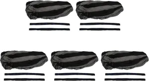 5X Camping Hammock Double Single Hammock with Hanging Ropes for Backpacking Hiking Travel Beach Garden