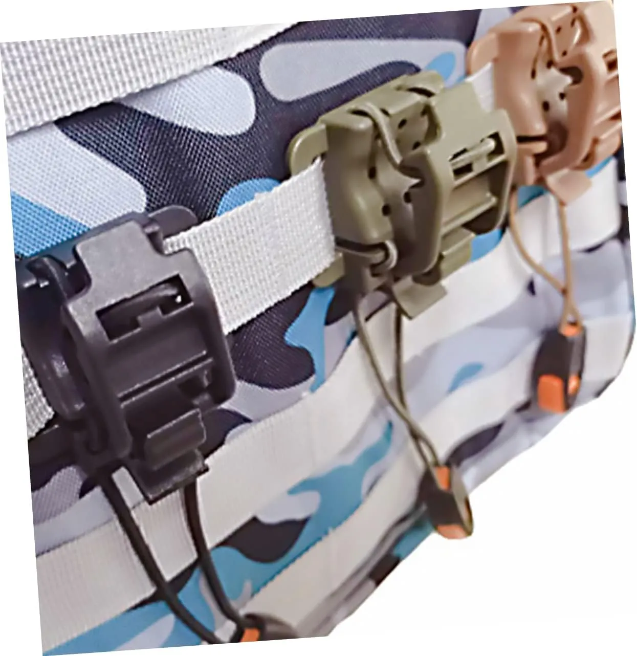 6 Pcs Backpack Hanger Watch Band Tool Accessories Flashlight Buckle Clip Bag Clip Strap Backpack