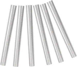 6Pcs Aluminum Alloy Tent Pole Repair Tube Kit Durable Tent Accessory Essential for Camping Outdoor Adventures