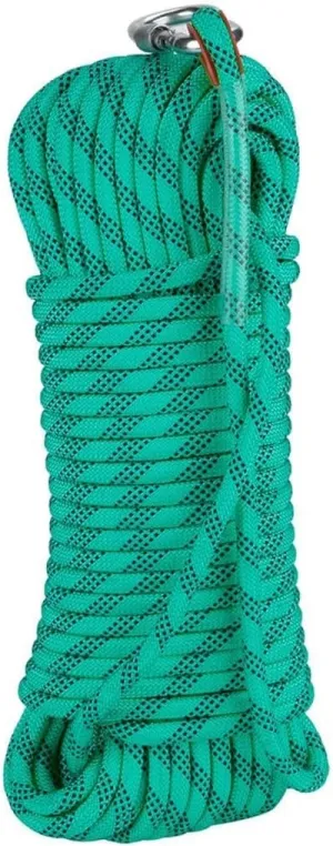 8mm Escape Rope Outdoor Static Rescue Rope, Escape Rope, Ice Climbing Equipment, Fire Safety Rescue Rope 10~200M (Color : Green, Size : 8mm x 140m)