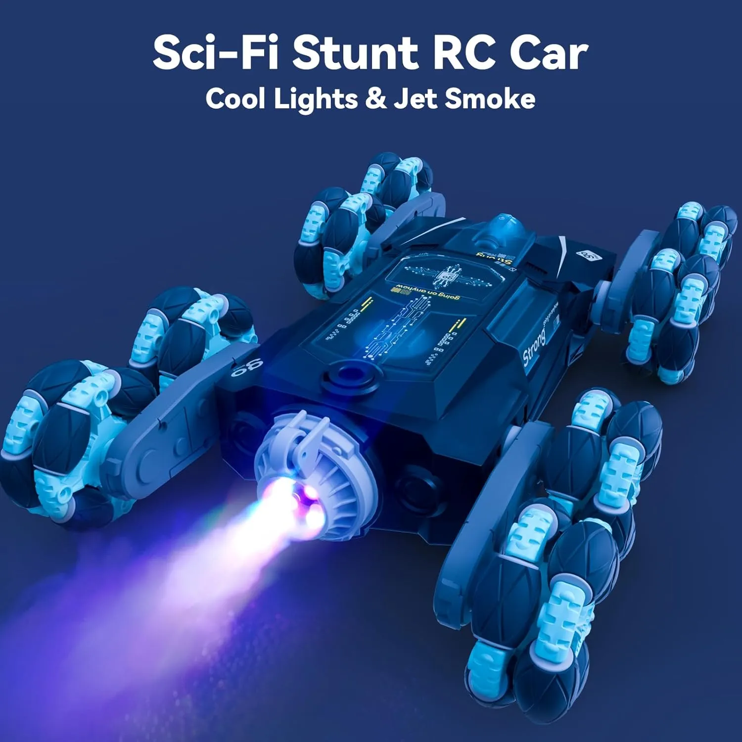 8WD Hand Controlled RC Stunt Car, Gesture Sensing Remote Control Crawler Car for Boys Age 8-13, 2.4Ghz Climbing Toys for Kid 6-10 11 12 Year Old, Christmas Birthday Gifts for Boys Girls