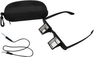 90° Prism Belay Glasses for Rock Climbing, Outdoor Sports – Lightweight Neck-Saving Glasses with Anti-Fog Lenses & Adjustable Cord