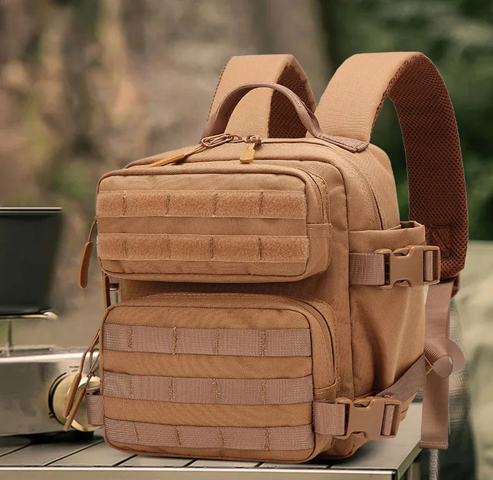 9L Sport Backpack MOLLE Mini Outdoor Pack for EDC Hiking