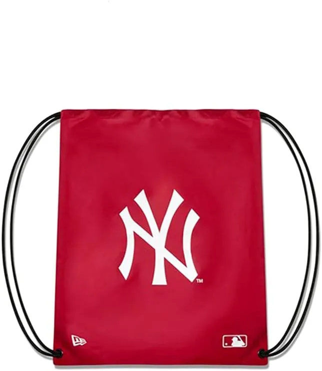 A NEW ERA Unisex_Adult MLB Gym Sack NEYYAN FDR Daypack, Red (red), one Size