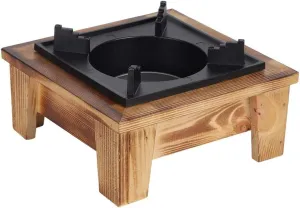 Alcohol Stove, Portable Barbecue Alcohol Oven Stove Furnace Kitchenware Cooking Utensil for Outdoor Picnic, Suitable for Soup Pot/Baking Tray/Kettle