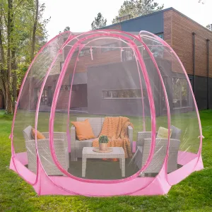 All Weather Proof Pod,Outdoor Weather Tent Sports Pod,540°View Bubble,Pop Up Screen House with Carry Bag,Screen Room for Sport Event,Camping,Fishing,Cheering