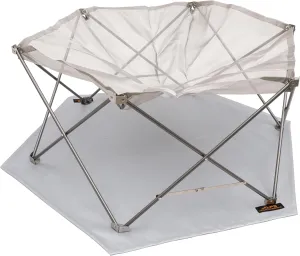 ALPS Mountaineering Gaze Fire Pit, Portable Outdoor Stainless Steel Mesh Camp Fire