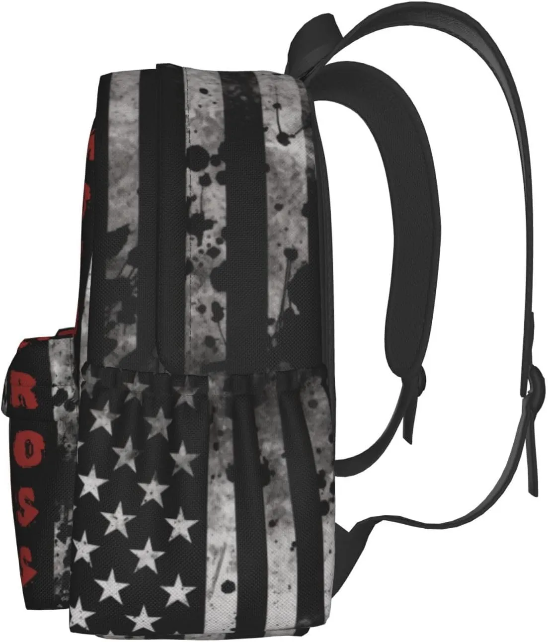 American Flag Motocross Backpack Laptop Backpacks Multipurpose Daypack For Men Women Travel Hiking