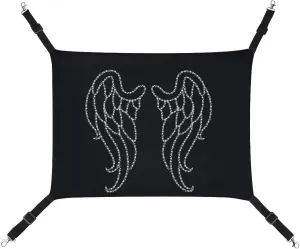Angel Wings Hanging Cat Bed Soft Breathable Pet Hammock for Cage Pet Sleeper for Kitten Ferret Puppy Rabbit