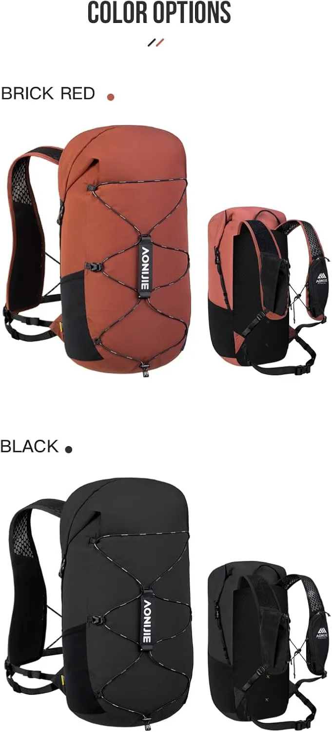 AONIJIE 12L / 22L Lightweight Outdoor Mountaineering Backpack for Both Men and Women – Large Capacity, Ideal for Camping, Hiking, Travel and Commuting