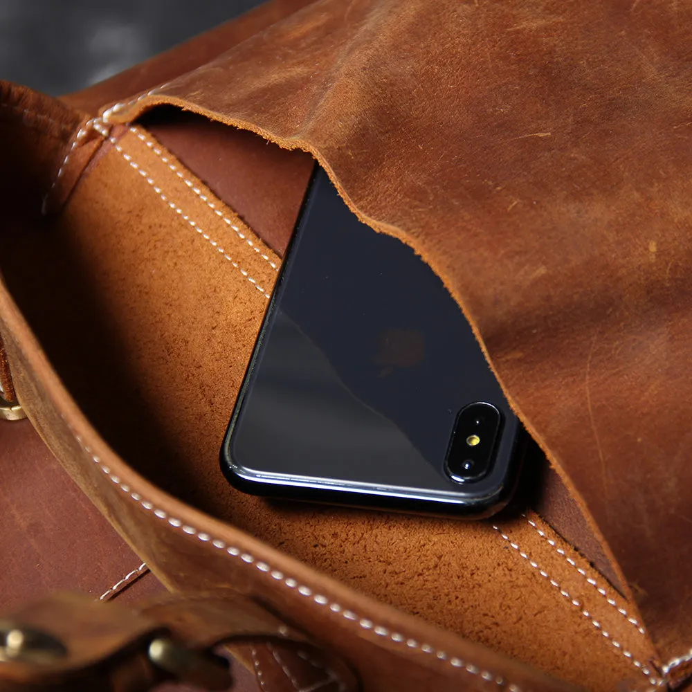 Aria | Leather Hiking Backpack