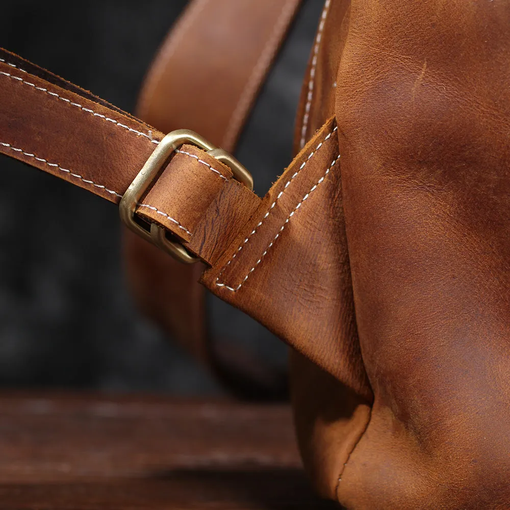 Aria | Leather Hiking Backpack