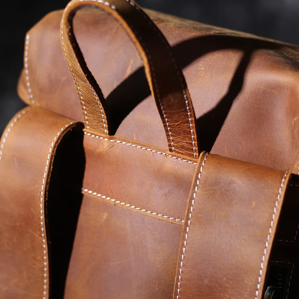 Aria | Leather Hiking Backpack