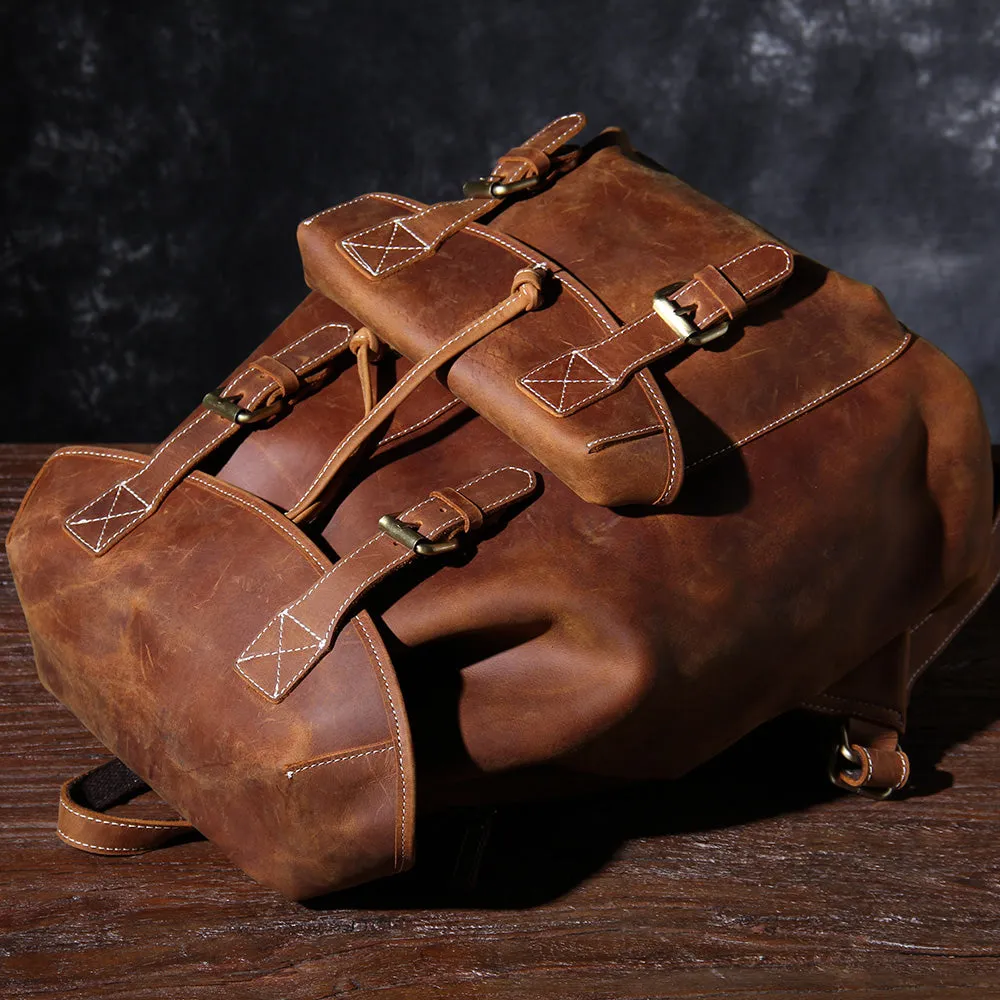 Aria | Leather Hiking Backpack