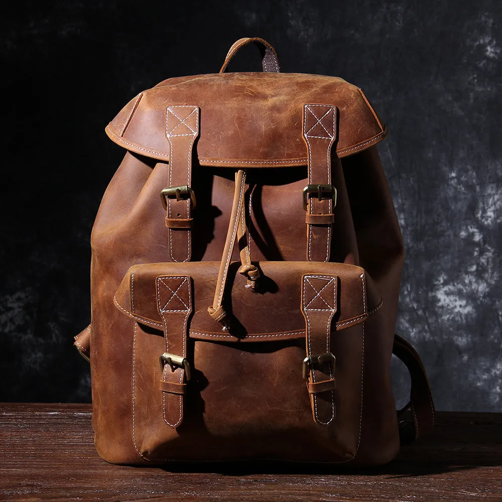 Aria | Leather Hiking Backpack