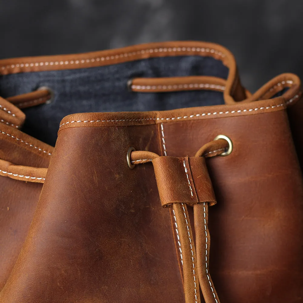 Aria | Leather Hiking Backpack