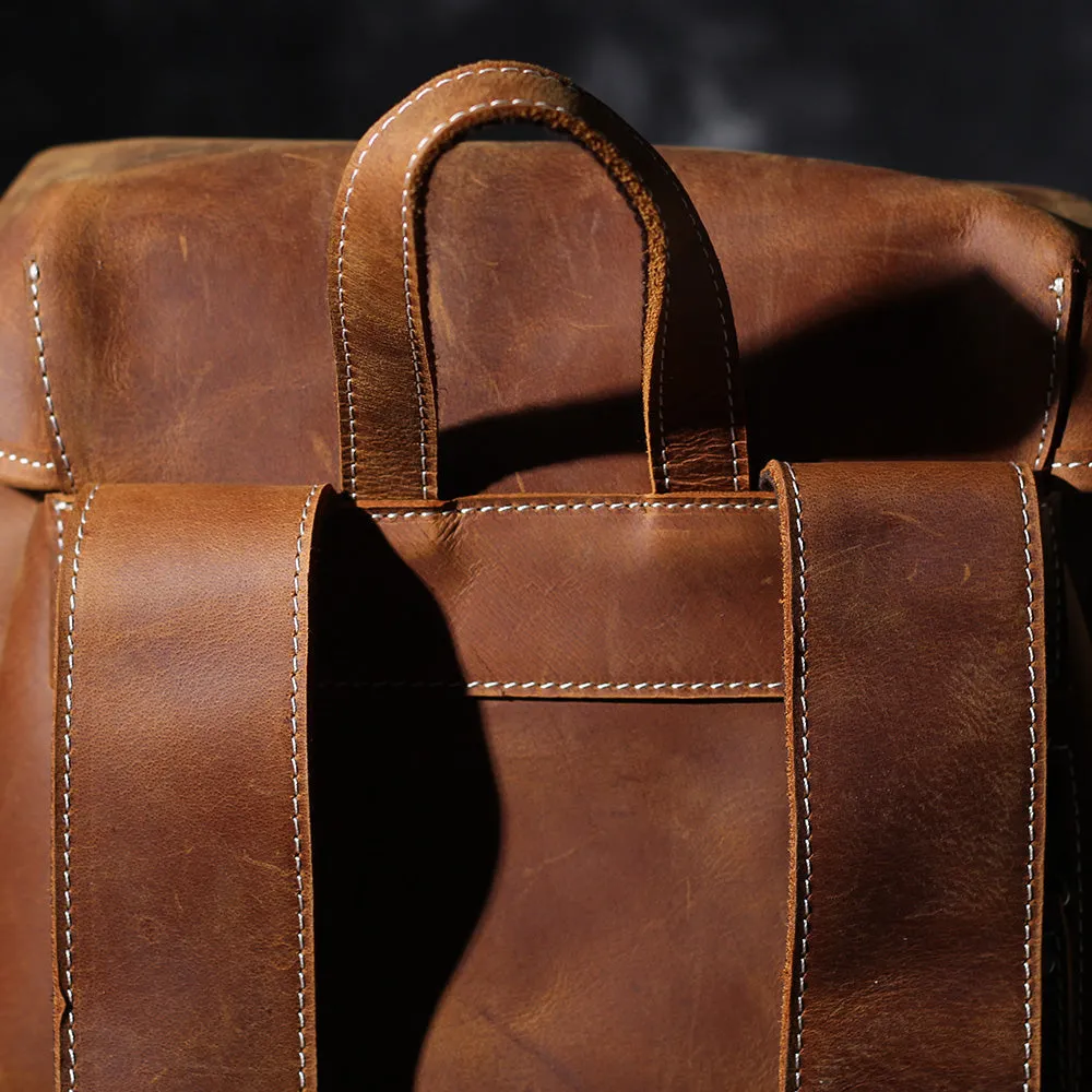 Aria | Leather Hiking Backpack