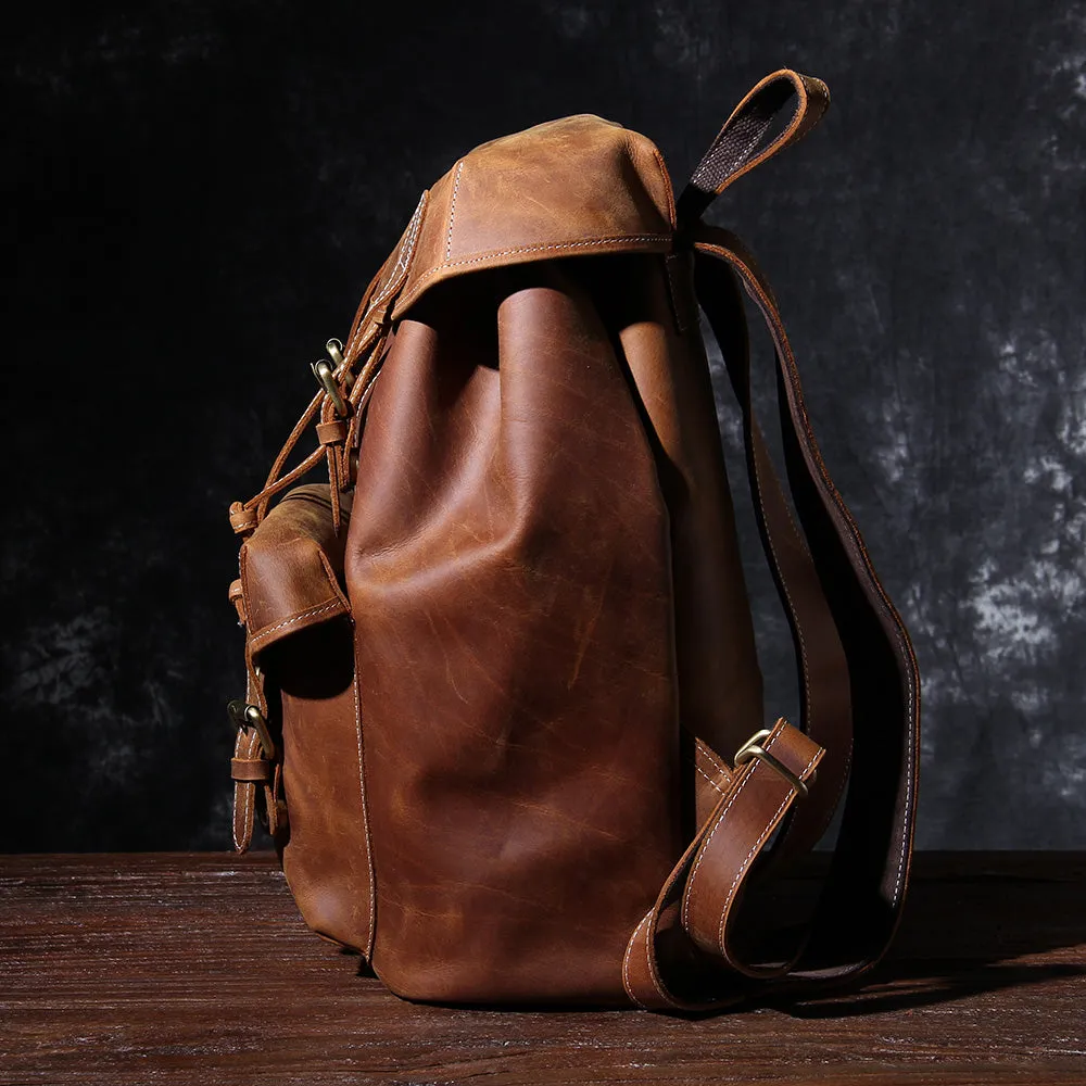 Aria | Leather Hiking Backpack