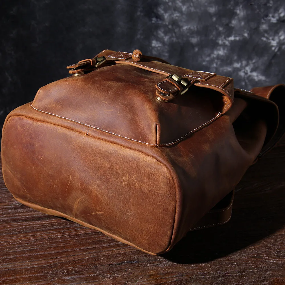 Aria | Leather Hiking Backpack