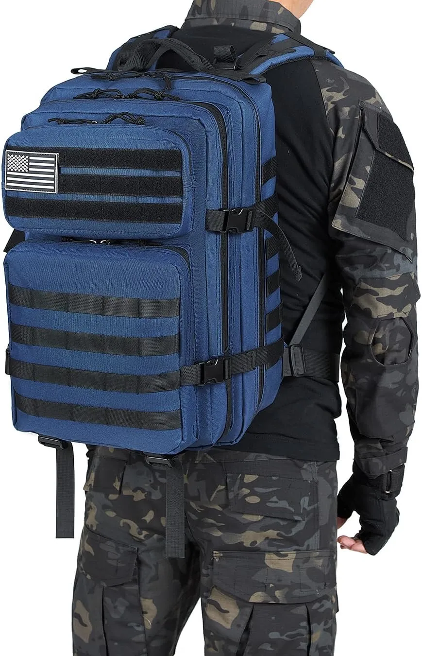 ATBP Military Tactical Molle Rucksack Backpack 45 Liters Hiking Daypack for Travel Hunting Camping