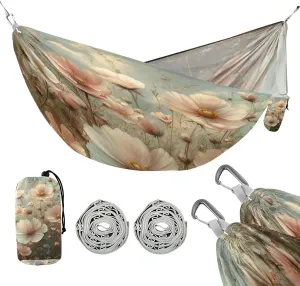 ATTX Floral Landscapes Camping Hammock - Lightweight & Portable Hammocks, Heavy Duty 330lbs Capacity for Indoor, Hiking, Backpacking, Travel, Backyard, Beach#15