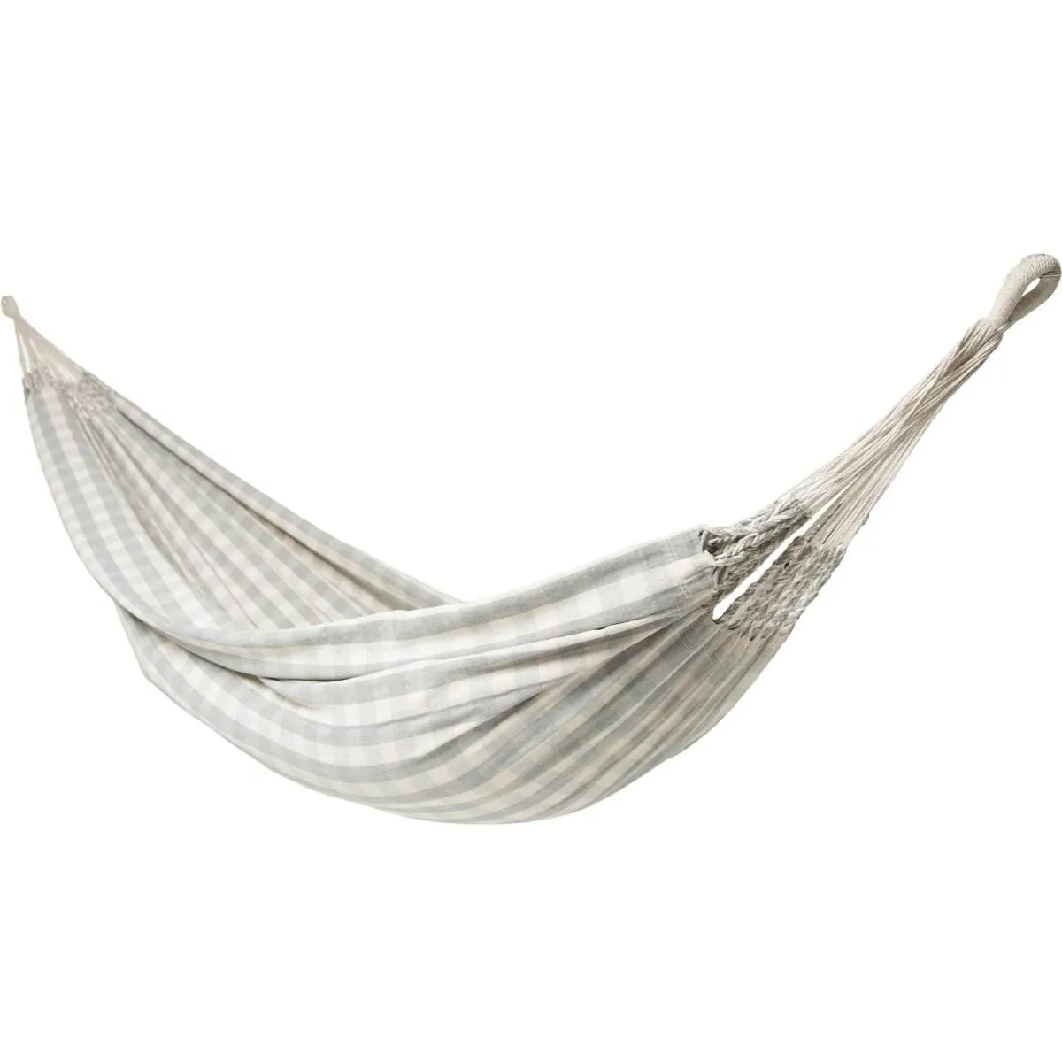 Authentic Double Vichy Hammock in Stone