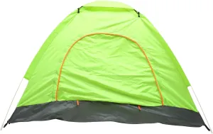 Automatic Folding Tent for 3-4 People Beach Camping Tent Grey Roof Cover and Waterproof Coefficient 1500mm
