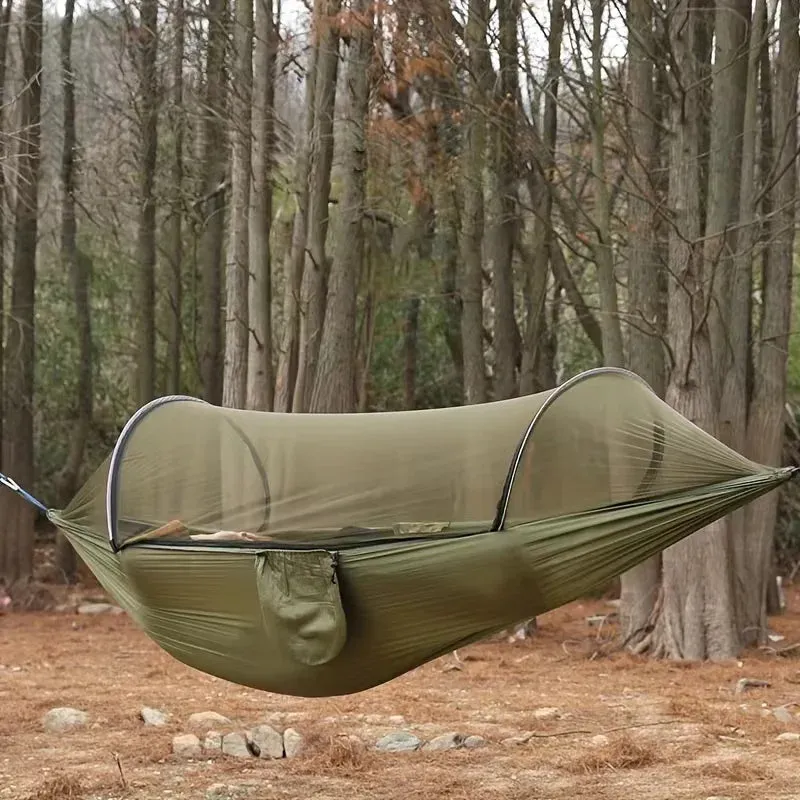 Automatic Hammock Swing with Mosquito Net
