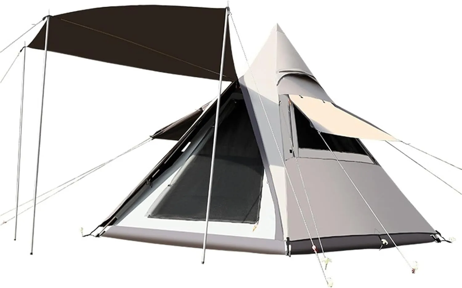 Automatic Outdoor Tent Camping Awning Camping Rainproof Quick Opening Tent