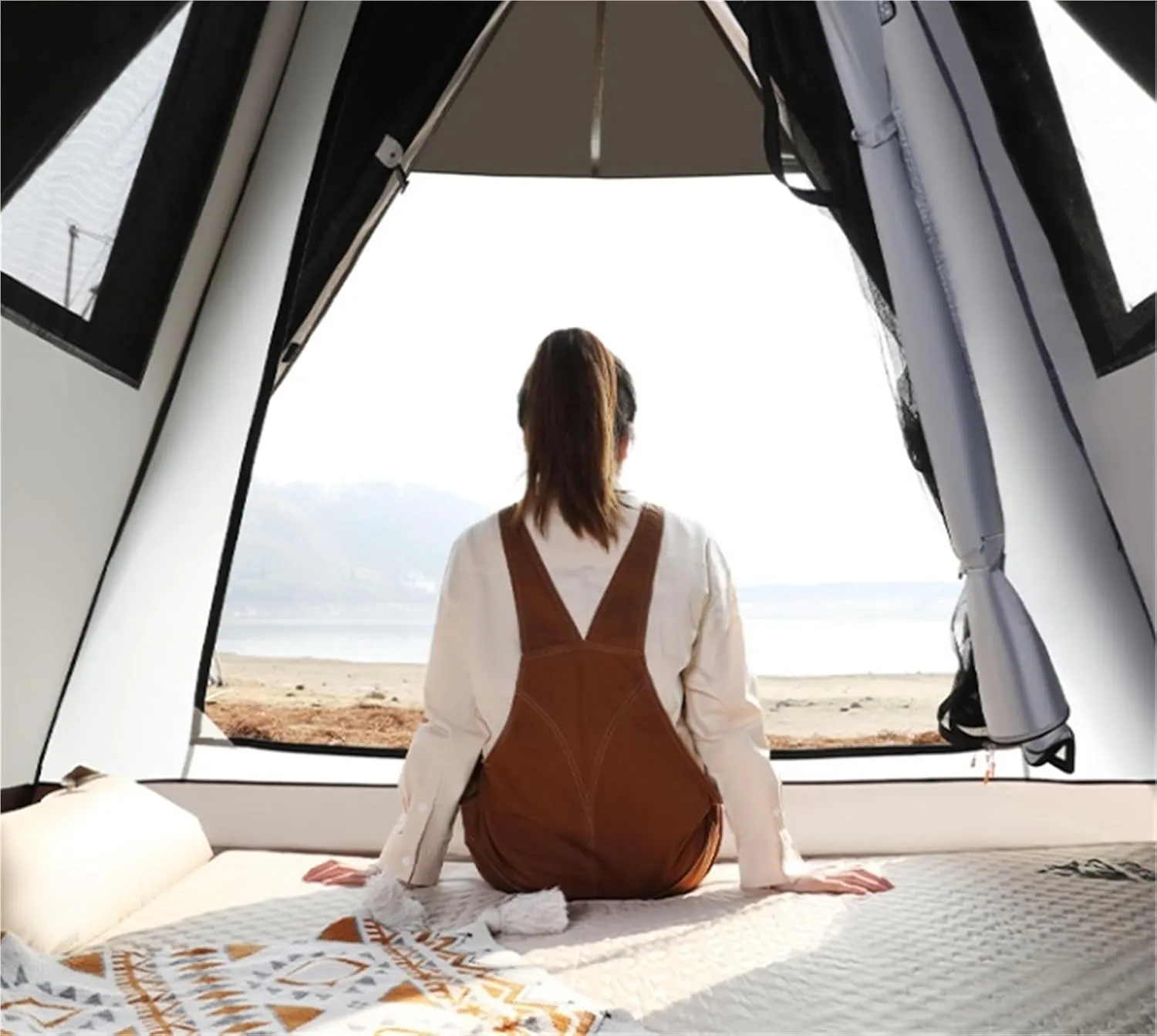 Automatic Outdoor Tent Camping Awning Camping Rainproof Quick Opening Tent