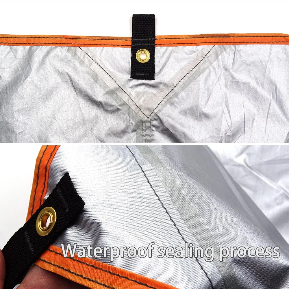 Awning Waterproof Tarp Tent Shade  Canopy Sunshade Outdoor Camping