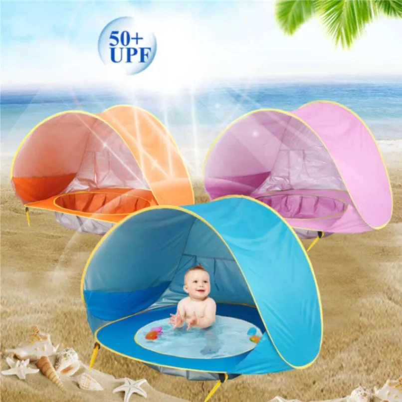 Baby Pop-Up Beach Tent with UV Protection