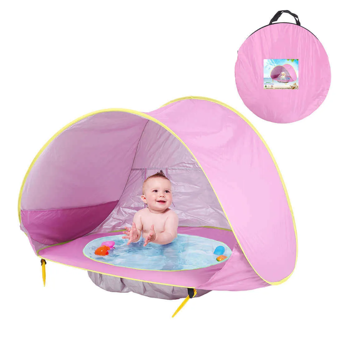 Baby Pop-Up Beach Tent with UV Protection
